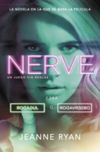 Portada NERVE - JEANNE RYAN - ALFAGUARA