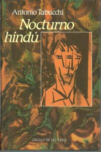 Portada NOCTURNO HINDU - ANTONIO TABUCCHI - CIRCULO DE LECTORES