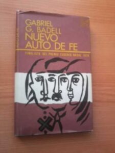 Portada NUEVO AUTO DE FE - GABRIEL G BADELL - DESTINO