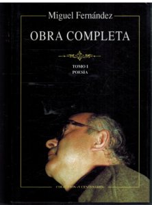 Portada OBRA COMPLETA I  II - MIGUEL FERNANDEZ - V CENTENARIO