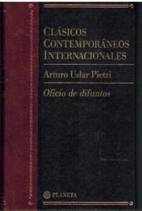 Portada OFICIO DE DIFUNTOS - ARTURO USLAR PIETRI - PLANETA