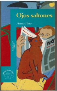 Portada OJOS SALTONES - ANNE FINE - ALFAGUARA