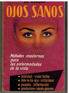 Portada OJOS SANOS - VANDER - ADRIAN VANDER PUT