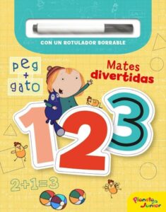Portada PEG + GATO. ACTIVIDADES CON ROTULADOR BORRABLE. MA -  - CIRCULO DE LECTORES