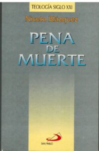 Portada PENA DE MUERTE - NICETO BLAZQUEZ - SAN PABLO