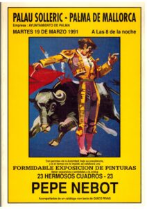 Portada PEPE NEBOT O LA DESMESURA - PALAU SOLLERIC - AYUNTAMIENTO DE MADRID