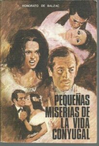 Portada PEQUEÑAS MISERIAS DE LA VIDA CONYUGAL - HONORATO DE BALZAC - RODEGAR