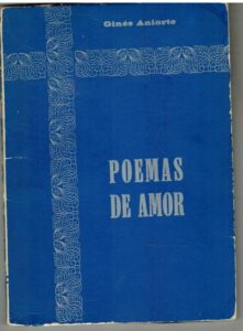 Portada POEMAS DE AMOR - GINES ANIORTE -