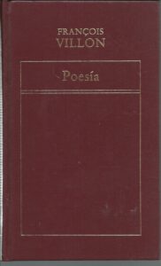 Portada POESIA - FRANCOIS VILLON - ORBIS