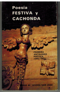 Portada POESIA FESTIVA Y CACHONDA - JORGE M RIVERO SAN JOSE -
