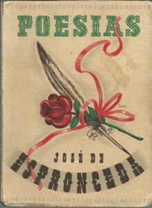 Portada POESIAS - JOSE DE ESPRONCEDA - FAMA