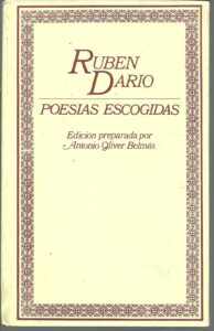 Portada POESIAS ESCOGIDAS - RUBEN DARIO - LIBROS RIO NUEVO