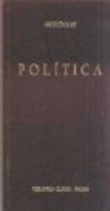 Portada POLITICA - ARISTOTELES - GREDOS