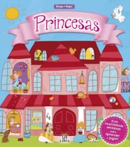 Portada -PRINCESAS - BINGO FLAPS - EQUIPO EDITORIAL - LIBSA