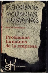 Portada PROBLEMAS HUMANOS DE LA EMPRESA - SAUL W. GELLERMAN - GUADARRAMA