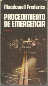 Portada PROCEDIMIENTO DE EMERGENCIA - MACDOWELL FREDERICS - MOOREA