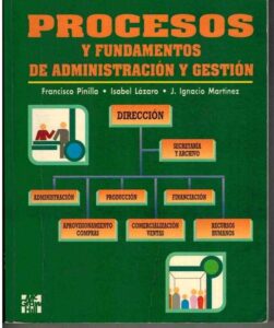 Portada PROCESOS Y FUNDAMENTOS DE ADMINISTRACION Y GESTION - FRANCISCO PINILLA / ISABEL LAZARO / J IGNACIO MARTINEZ - MC GRAW HILL