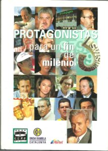 Portada PROTAGONISTAS PARA UN FIN DE MILENIO - VVAA - QUINDICI