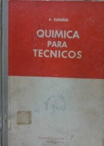 Portada QUIMICA PARA TECNICOS INDUSTRIALES - AMBROSE FLEMING - DALMAU Y JOVER