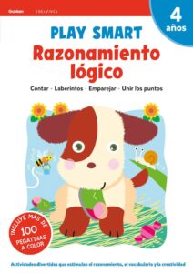 Portada RAZONAMIENTO LOGICO.(PLAY SMART).(4 AÑOS).(GAKKEN) - VV.AA. -