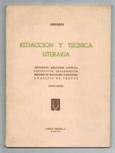Portada REDACCION Y TECNICA LITERARIA - ARENEROS - ALBERTO AGUILERA