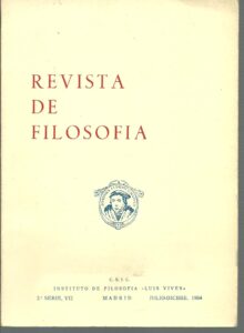 Portada REVISTA DE FILOSOFIA - VARIOS AUTORES - CSIC