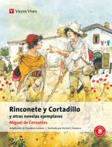 Portada RINCONETE Y CORTADILLO Y OTRAS NOVELAS EJEMPLARES - CERVANTES SAAVEDRA, MIGUEL / ALONSO GONZALEZ, EDUARDO - VICENS VIVES