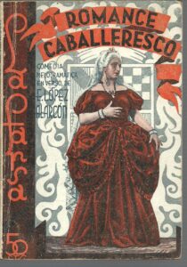 Portada ROMANCE CABALLERESCO - ENRIQUE LOPEZ ALARCON - LA FARSA