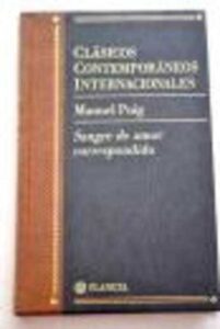 Portada SANGRE DE AMOR CORRESPONDIDO - MANUEL PUIG - PLANETA