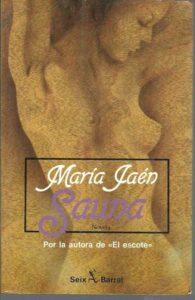 Portada SAUNA - MARIA JAEN - SEIX BARRAL
