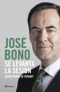 Portada SE LEVANTA LA SESION - JOSE BONO - CIRCULO DE LECTORES