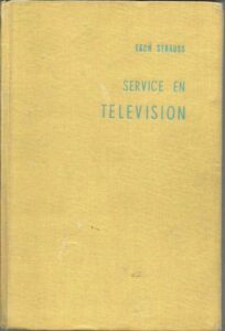 Portada SERVICE EN TELEVISION - EGON STRAUSS - HISPANOAMERICANA