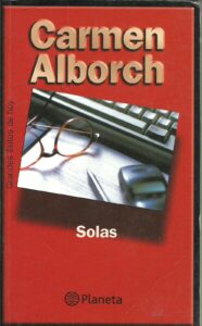 Portada SOLAS - CARMEN ALBORCH - PLANETA