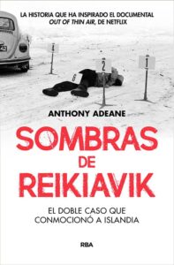 Portada SOMBRAS DE REIKIAVIK:DOBLE CASO CONMOCIONO ISLANDI - ADEANE, ANTHONY -