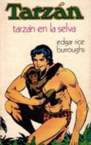 Portada TARZAN. TARZAN EN LA SELVA - EDGAR RICE BURROUGHS - NOVARO