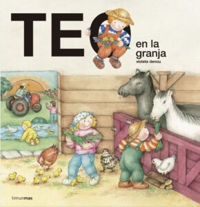 Portada TEO EN LA GRANJA (NUEVO) -  - CIRCULO DE LECTORES