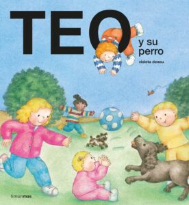 Portada TEO Y SU PERRO.(TEO DESCUBRE EL MUNDO) - DENOU, VIOLETA - ESPASA CALPE
