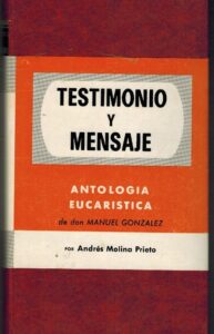 Portada TESTIMONIO Y MENSAJE - ANDRES MOLINA PRIETO - EL GRANITO DE ARENA