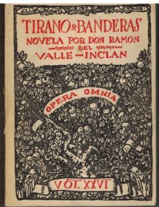 Portada TIRANO BANDERAS - RAMON DEL VALLE INCLAN - PLENITUD