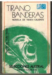 Portada TIRANO BANDERAS. NOVELA DE TIERRA CALIENTE - RAMON DEL VALLE INCLAN - ESPASA CALPE