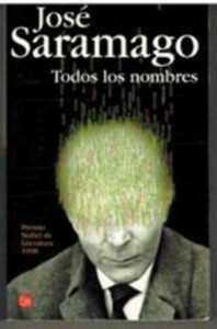 Portada TODOS LOS NOMBRES - JOSE SARAMAGO - PUNTO DE LECTURA