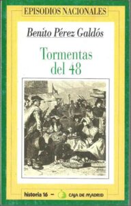 Portada TORMENTAS DEL 48 - BENITO PEREZ GALDOS - HERNANDO