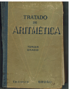 Portada TRATADO DE ARITMETICA - - - BRUÑO