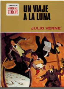 Portada UN VIAJE A LA LUNA - JULIO VERNE - BRUGUERA