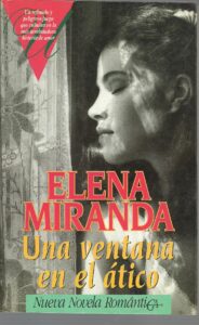 Portada UNA VENTANA EN EL ATICO - ELENA MIRANDA - TEMAS  DE HOY