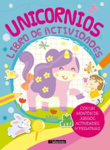 Portada UNICORNIOS. LIBRO DE ACTIVIDADES - LISA AMERIGHI - LABERINTO