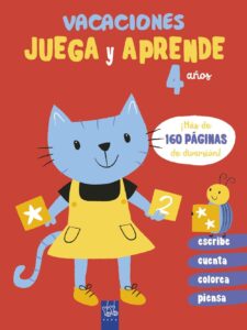 Portada VACACIONES JUEGA Y APRENDE 4 AÑOS - VV.AA. - ESPASA CALPE