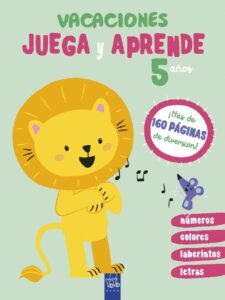 Portada VACACIONES JUEGA Y APRENDE 5 AÑOS - VV.AA. - ESPASA CALPE