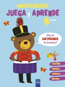 Portada VACACIONES JUEGA Y APRENDE 6 AÑOS - VV.AA. - ESPASA CALPE