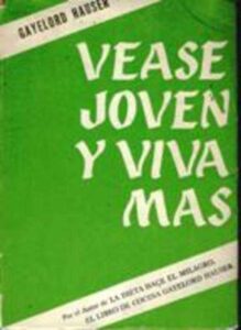 Portada VEASE JOVEN Y VIVA MAS - GAYELORD HAUSER - CONSTANCIA